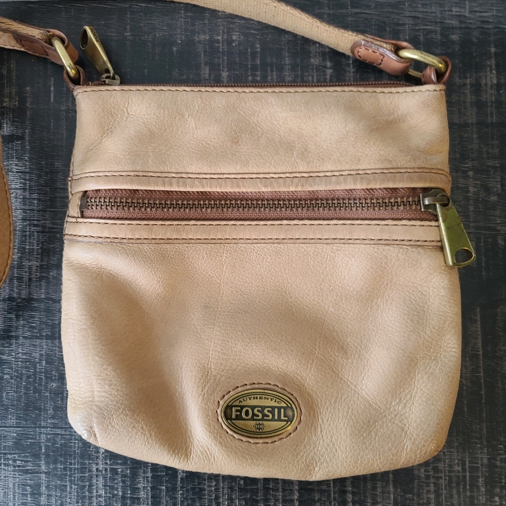 Fossil Vintage Leather Crossbody Bag